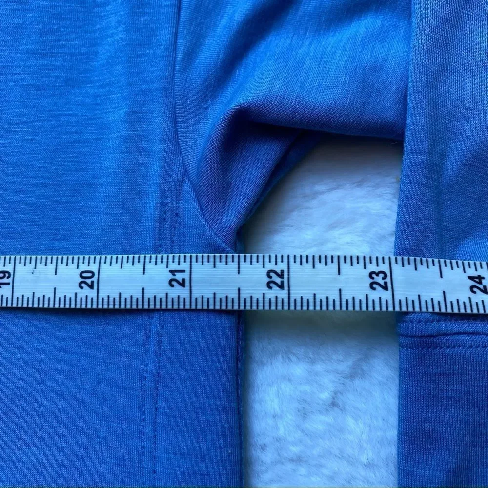 Athleta Blue Tranquility Top Size Small